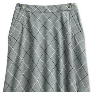 NWT Tommy Hilfiger Adaptive Windowpane Check Skirt